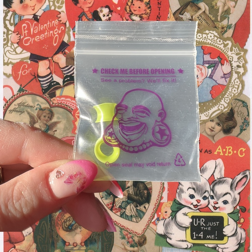 Body art forms silicone plug earskin lime 2g